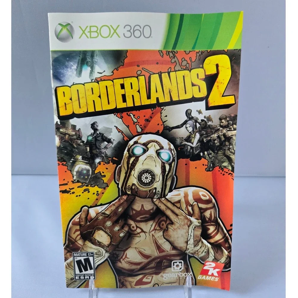 Borderlands 2 - Microsoft Xbox 360 - Complete CIB W/ Manual - Tested‎ Working